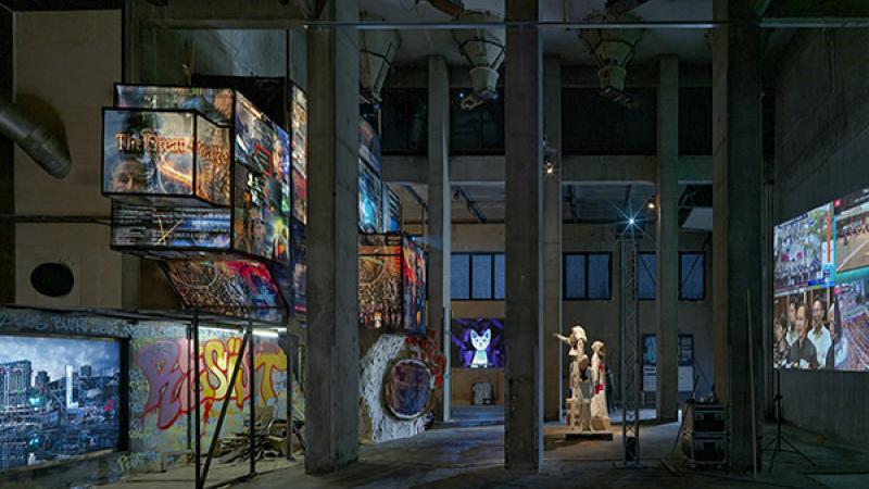 Tentoonstelling fake me hard