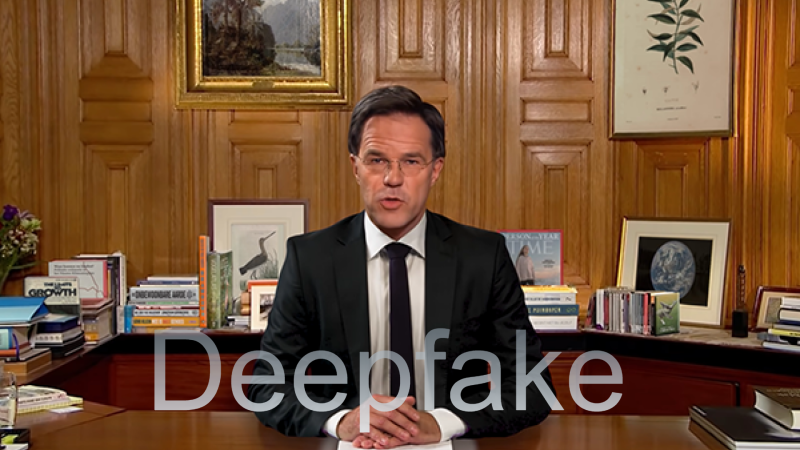 Screenshot uit deepfakevideo