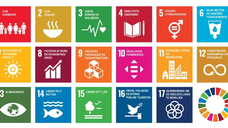 Global Goals in het Fries