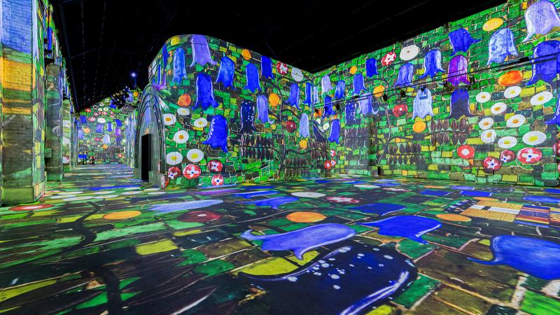 Expositie Gustav Klimt, Goud en kleurrijk
