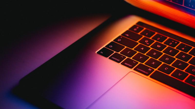 laptop Unsplash stockfoto