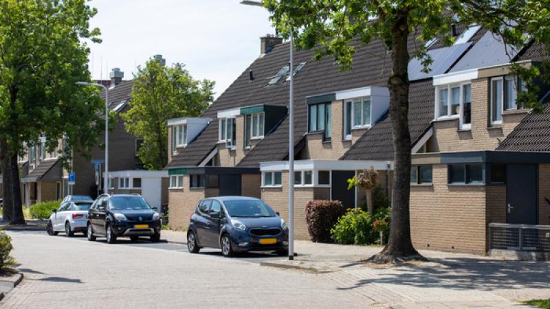 Typisch Nederlandse woonbuurt