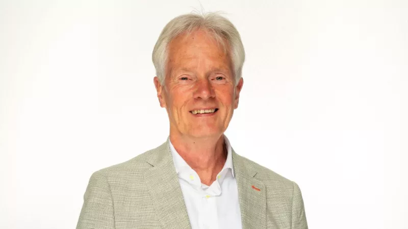 Portret van wethouder Kees Arendz van de gemeente Waadhoeke