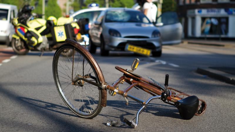 Ongeluk fiets