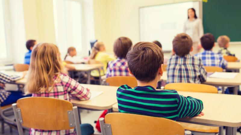 Kinderen in klaslokaal