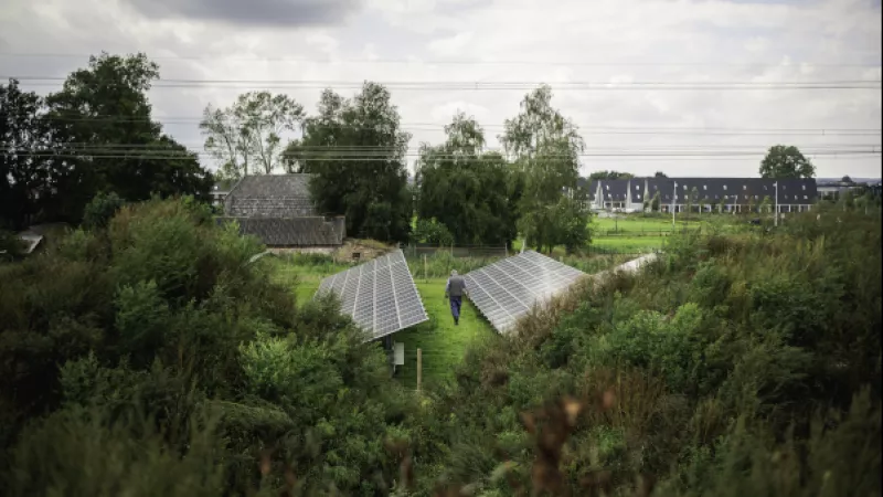 Stroomtuin, zonne-energieproject