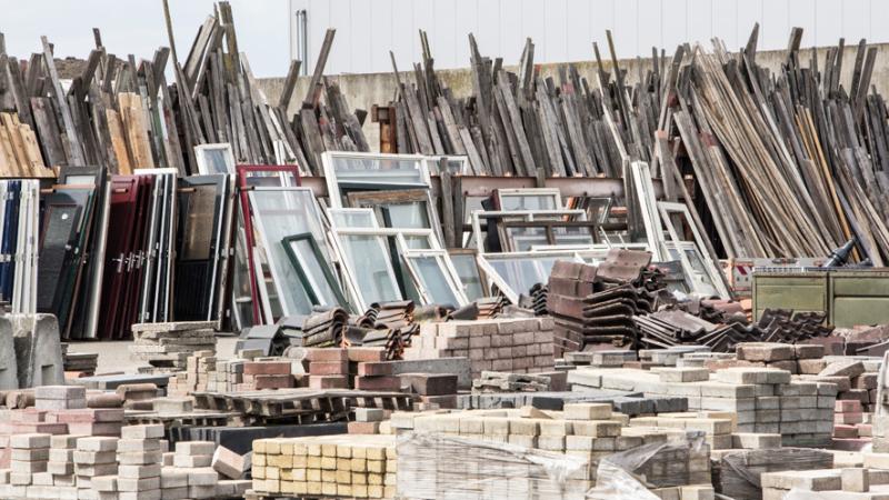 Opslag bouwmaterialen