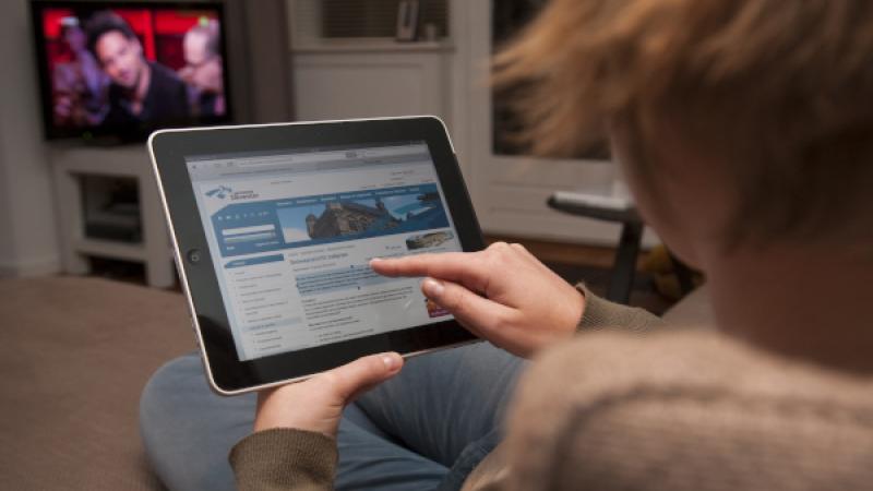 Website op device