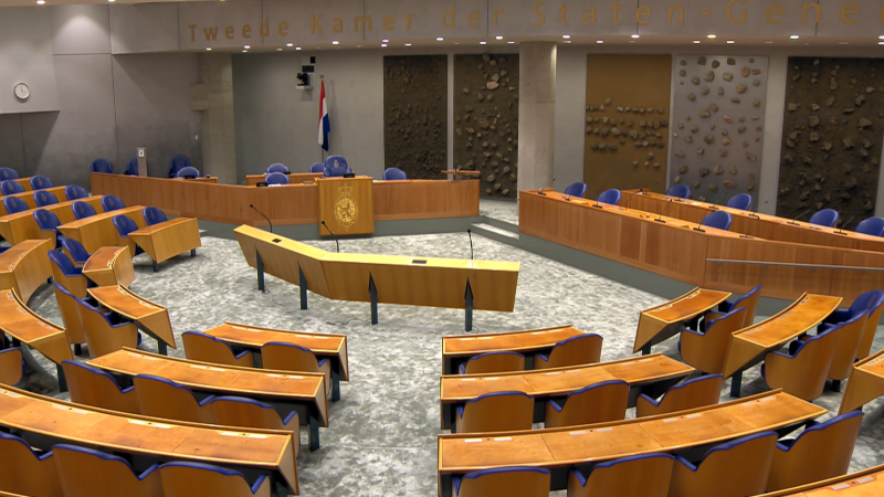 Nieuwe plenaire zaal Tweede Kamer