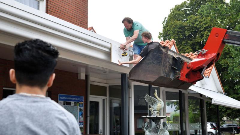 protest asielzoekers hotel Tubbergen