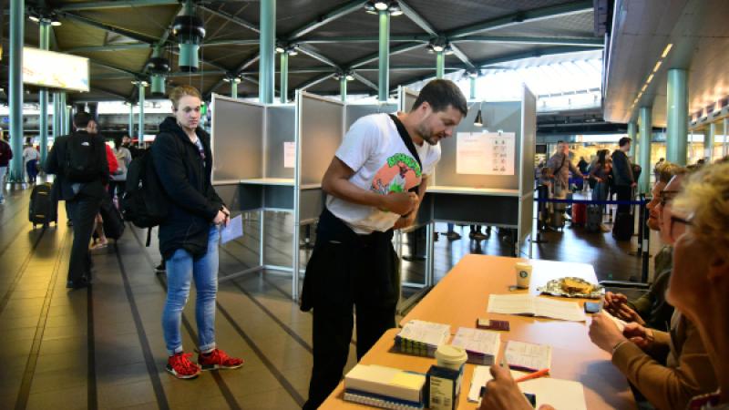Stemmen op station Utrecht