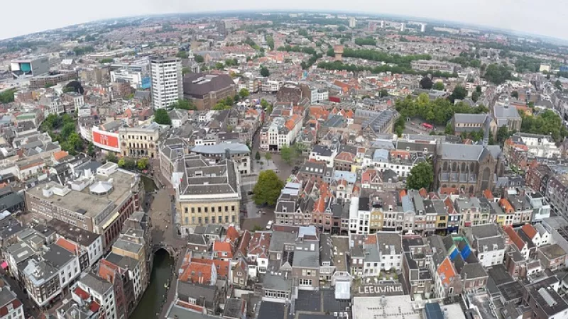 Utrecht van bovenaf