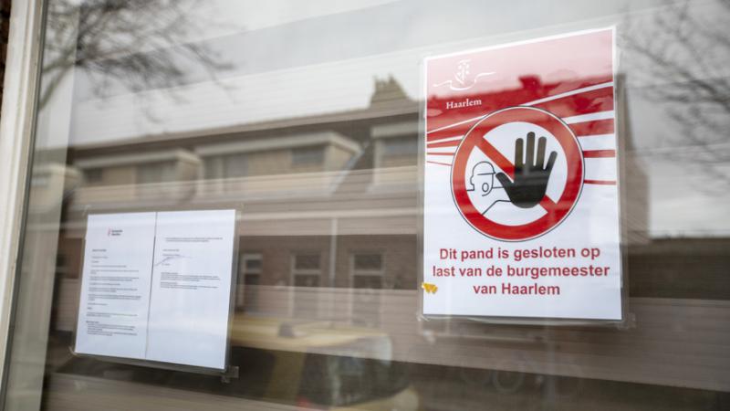 Sluiting huis door burgemeester