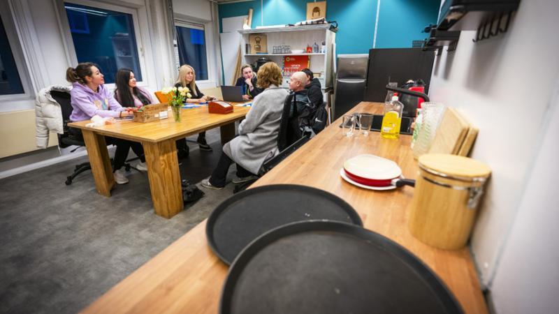 Huiskamer Oekraïners in Utrecht