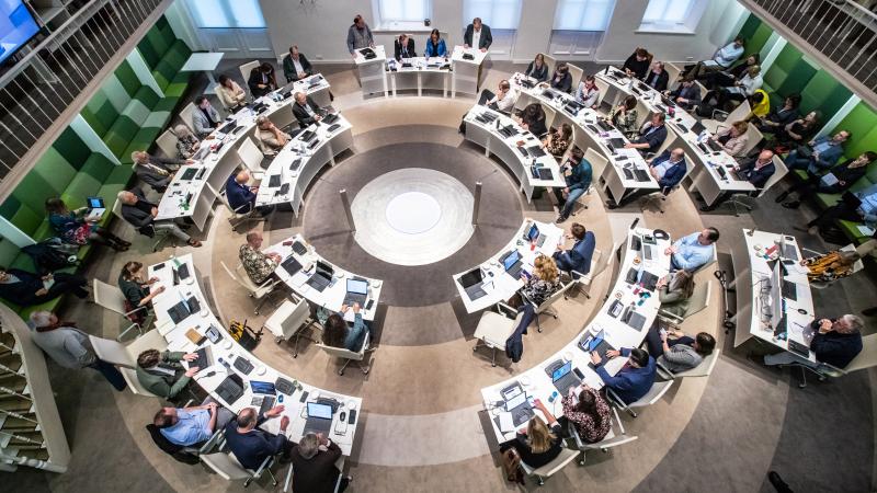 Raadszaal gemeente Deventer