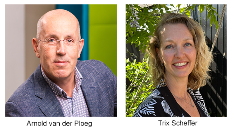 Trix Scheffer (Alkmaar) en Arnold van der Ploeg (Ede)