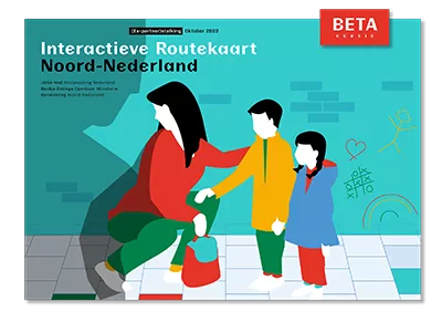 Omslag Interactieve Routekaart Noord-Nederland [BETA]